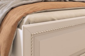 Белла Кровать 1.6 комфорт белый/джелато софт в Колпашево - kolpashevo.katalogmebeli.com | фото 4