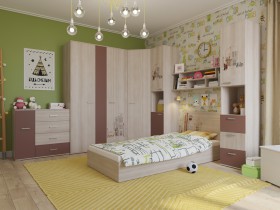 Детская комната Лимбо-1 в Колпашево - kolpashevo.katalogmebeli.com | фото 2