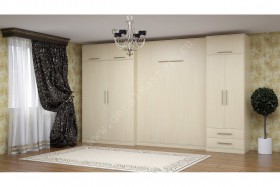 Комплект мебели со шкаф-кроватью трансформер Ратмир в Колпашево - kolpashevo.katalogmebeli.com | фото 2