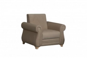 Кресло для отдыха Порто (велюр киви латте / микровельвет крем) в Колпашево - kolpashevo.katalogmebeli.com | фото