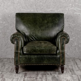 Кресло кожаное Лофт Аристократ (ширина 1070 мм) в Колпашево - kolpashevo.katalogmebeli.com | фото 9
