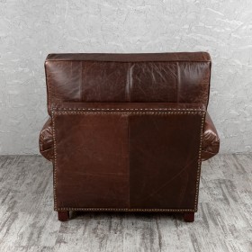 Кресло кожаное Лофт Аристократ (ширина 1100 мм) в Колпашево - kolpashevo.katalogmebeli.com | фото 7