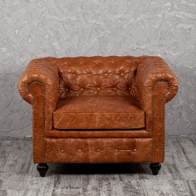 Кресло кожаное Лофт Честер (кожа буйвола) в Колпашево - kolpashevo.katalogmebeli.com | фото 7