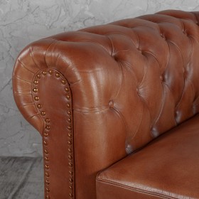 Кресло кожаное Лофт Честер (кожа) в Колпашево - kolpashevo.katalogmebeli.com | фото 3