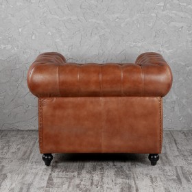 Кресло кожаное Лофт Честер (кожа) в Колпашево - kolpashevo.katalogmebeli.com | фото 7
