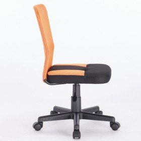 Кресло компактное BRABIX Smart MG-313 (черный, оранжевый) в Колпашево - kolpashevo.katalogmebeli.com | фото 2