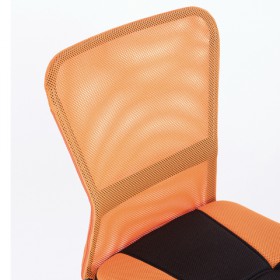 Кресло компактное BRABIX Smart MG-313 (черный, оранжевый) в Колпашево - kolpashevo.katalogmebeli.com | фото 4