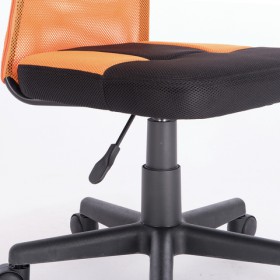 Кресло компактное BRABIX Smart MG-313 (черный, оранжевый) в Колпашево - kolpashevo.katalogmebeli.com | фото 5