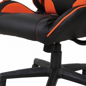 Кресло компьютерное BRABIX GT Racer GM-100 (черный, оранжевый) в Колпашево - kolpashevo.katalogmebeli.com | фото 2