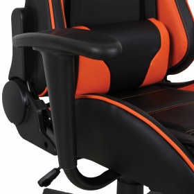 Кресло компьютерное BRABIX GT Racer GM-100 (черный, оранжевый) в Колпашево - kolpashevo.katalogmebeli.com | фото 3