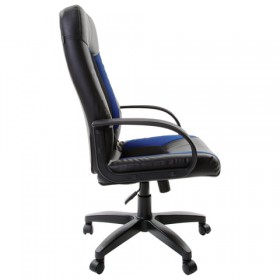 Кресло офисное BRABIX Strike EX-525 (сине-черный) в Колпашево - kolpashevo.katalogmebeli.com | фото 2