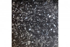 Кромка для столешницы с/к 3000*50мм (№ 21г черное серебро) в Колпашево - kolpashevo.katalogmebeli.com | фото