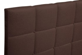 Кровать "Диана" ш. 1400 (Н=1010мм) (жаккард шоколад) в Колпашево - kolpashevo.katalogmebeli.com | фото 5