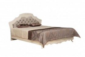 Кровать двойная "Кантри" (вудлайн кремовый/патина/ортопед/1820) в Колпашево - kolpashevo.katalogmebeli.com | фото 2