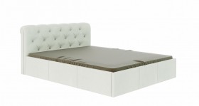 Кровать Калипсо с ПМ 1,6м (белый) в Колпашево - kolpashevo.katalogmebeli.com | фото 5