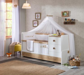 NATURA BABY Детская кровать-трансформер 2 20.31.1016.00 в Колпашево - kolpashevo.katalogmebeli.com | фото 1