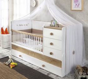 NATURA BABY Детская кровать-трансформер 20.31.1015.00 в Колпашево - kolpashevo.katalogmebeli.com | фото 1
