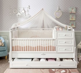 ROMANTIC BABY Детская кровать-трансформер 20.21.1015.00 в Колпашево - kolpashevo.katalogmebeli.com | фото 3