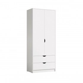 Шкаф для одежды 13.327 Уна (Белый) в Колпашево - kolpashevo.katalogmebeli.com | фото 1