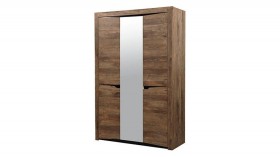 Шкаф для одежды "Лючия" (3-х дв.) (кейптаун/зеркало) в Колпашево - kolpashevo.katalogmebeli.com | фото