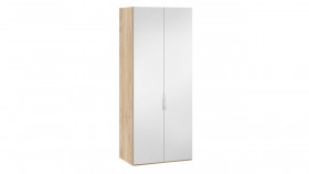 Шкаф для одежды с 2 зеркальными дверями «Эмбер» Яблоня Беллуно в Колпашево - kolpashevo.katalogmebeli.com | фото
