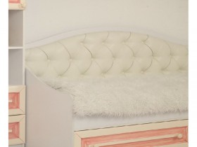 Алиса Кровать 0.8 (белый/крем) в Колпашево - kolpashevo.katalogmebeli.com | фото 3