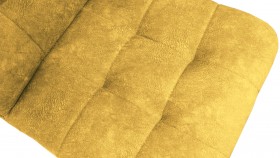 Стул «Аспен» К1С Черный муар/Микровелюр Wellmart Yellow в Колпашево - kolpashevo.katalogmebeli.com | фото 3