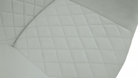 Стул «Дастин» К1С Белый/Велюр Confetti Silver в Колпашево - kolpashevo.katalogmebeli.com | фото 3