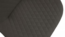 Стул «Оливер» К1С Черный муар/Велюр Confetti Stone в Колпашево - kolpashevo.katalogmebeli.com | фото 3