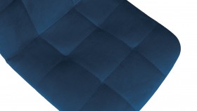Стул «Райс» К1С Белый/Велюр Confetti Blue в Колпашево - kolpashevo.katalogmebeli.com | фото 3