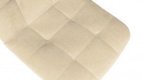 Стул «Райс» К1С Белый/Велюр Confetti Cream в Колпашево - kolpashevo.katalogmebeli.com | фото 3