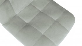 Стул «Райс» К3 Белый/Велюр Confetti Silver в Колпашево - kolpashevo.katalogmebeli.com | фото 3