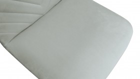 Стул «Шерри» К3 Белый/Велюр Confetti Silver в Колпашево - kolpashevo.katalogmebeli.com | фото 3