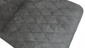 Стул «Стенли» К3 Черный муар/Микровелюр Wellmart Graphite в Колпашево - kolpashevo.katalogmebeli.com | фото 3