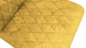 Стул «Стенли» К3 Черный муар/Микровелюр Wellmart Yellow в Колпашево - kolpashevo.katalogmebeli.com | фото 3