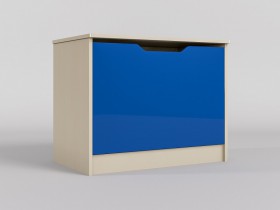 Ящик для игрушек Скай люкс (Синий/корпус Клен) в Колпашево - kolpashevo.katalogmebeli.com | фото