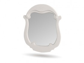 Зеркало настенное Мария (Белый глянец) в Колпашево - kolpashevo.katalogmebeli.com | фото
